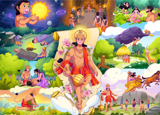 Hanuman Episode 1 Jigsaw Puzzles 1000 Piece Brain Tree Games